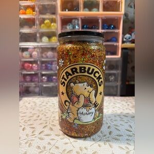 Handcrafted snowglobe tumbler